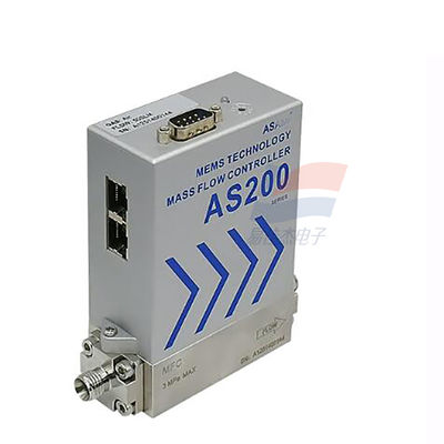 YJJ AS200 Pengontrol Aliran Massa Gas MFC Baja Tahan Karat Presisi Tinggi Meter Aliran Gas Mikro Udara