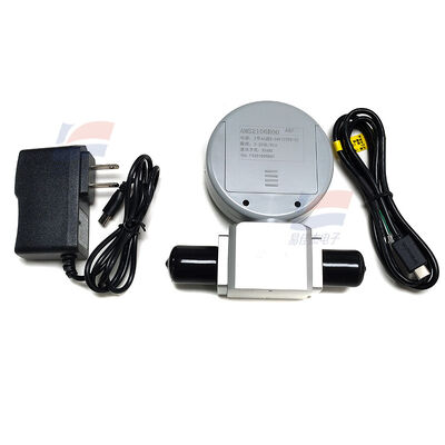 AMS2106R00 Digital Display Gas Mass Flow Meter Prinsip Termal Beberapa Gas