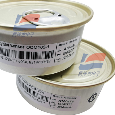 OOM102-1 Oxygen Cell Oxygen Sensor 12 Detik Waktu Tanggapan Keakuratan Tinggi