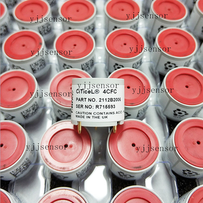 4CF+ 2112B2005 Sensor Gas Karbon Monoksida 3 Elektrode Penggunaan Elektrokimia Untuk Industri