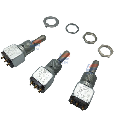 11TW1-7 Single Pole Double Throw Toggle Switch SPDT Non Illuminated