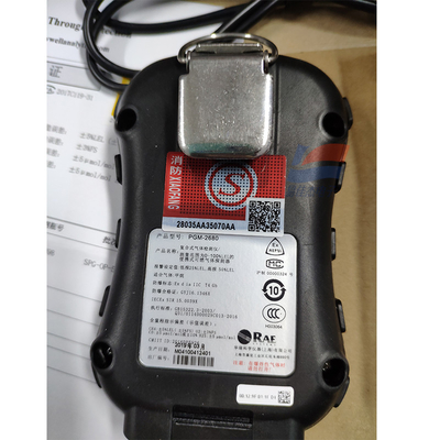 PGM-2680 Electronic Gas Analyzer IP 67, Portable AutoRAE 2 Personal 4 Gas Monitor