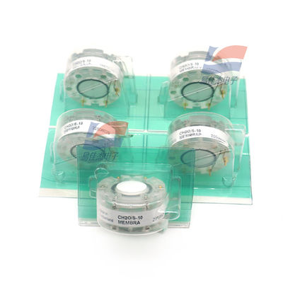 CH2O/S-10 Formaldehida Gas Sensor Maksimum Overload 50ppm Tiga Elektrod