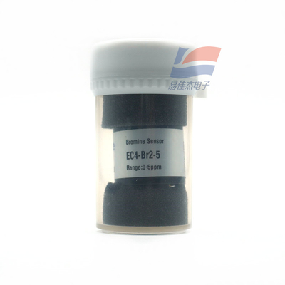 EC4-Br2-5 Brom Gas Sensor Elektrokimia 3 Elektrod 0-5ppm Range Elektrokimia Reaksi Katalitik