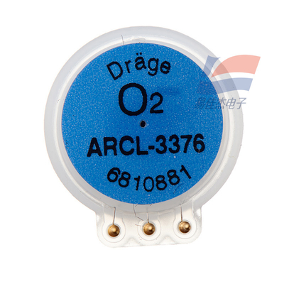 6810881 Keamanan Sensor Oksigen Gas 0 - 25% Rentang Vol Oksigen O2 Sensor
