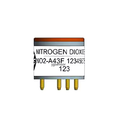 NO2-A43F Sensor nitrogen dioksida Ultra Sensitif -175~-550 Rentang Sensitivitas 20PPM Deteksi Dengan Kebisingan Rendah 15