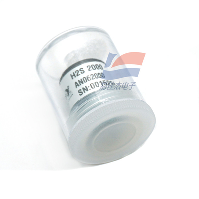 Sensor Gas Sensitivitas H2S 2000 untuk 0-2000 Ppm Jangkauan Pengukuran 60 25 NA/ppm 10 Ohm Load Resistor