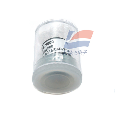 Sensor Gas Sensitivitas H2S 2000 untuk 0-2000 Ppm Jangkauan Pengukuran 60 25 NA/ppm 10 Ohm Load Resistor