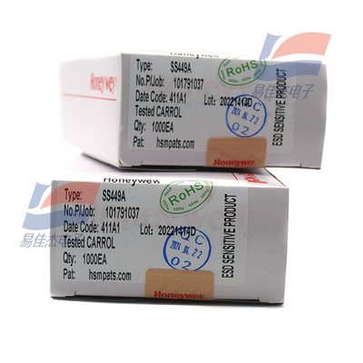 SS449A Kompak 12V Unipolar Hall Effect Sensor dengan suhu operasi minimum -40.C