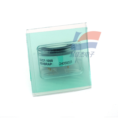 CO/CF-1000 Elektrod 100 ± 20 NAppm Sensor Gas Berkurang Secara Grafis Shift Nol Maksimal
