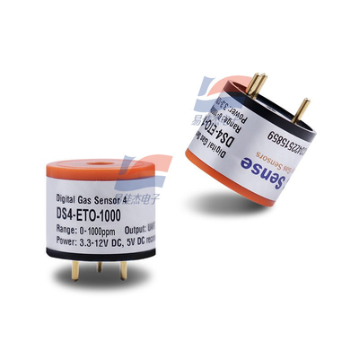 DS4-ETO Advanced Electrochemical Gas Detection Sensor 3.3 hingga 12V DC Operating Voltage