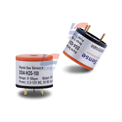 DS4-H2S Smart Digital Gas Sensor Solid Polymer Elektrokimia Tiga Elektrod