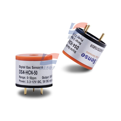 DS4-HCN Sensor Gas Sensitive Detection -10% sampai 10% Kisaran Tekanan Atmosfer