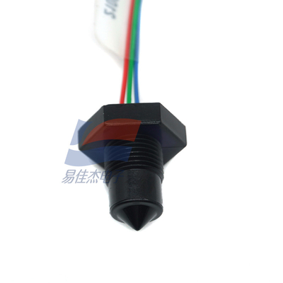 LLC102000 Sensor Cairan Kompak Untuk Lingkungan Keras Pemasangan Berulir Output Arus 2,5 MA