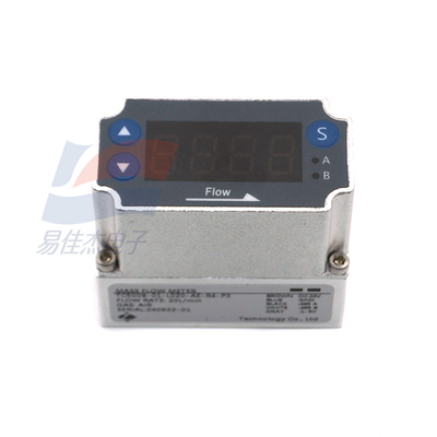 Kisaran suhu sensor aliran industri -20°C sampai 70°C untuk kontrol yang ditingkatkan Microflow Gas Mass Flowmeter TC5008-01-L020-AE-R4-P3