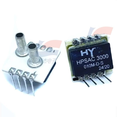 30pcs YJJ HPSD3000-010M-D-B-P-L HVAC Sensor Tekanan Diferensial Mikro 1Kpa 100mV Output untuk Aplikasi Industri