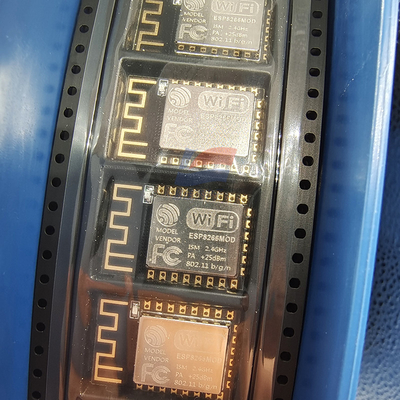 YJJ ESP-12F Modul WiFi ESP8266 Port Serial ke WiFi Modul Transmisi Transparan Nirkabel 32Mbit SPI Flash Serial Port