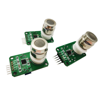 MG811 Electrolyte CO2 Sensor adalah sensor kimia semikonduktor oksida yang menggunakan prinsip baterai elektrolit padat untuk mendeteksi CO2