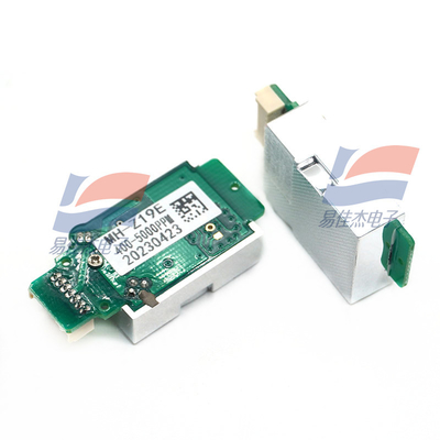 MH-Z19E NDIR Infrared Gas Module mendeteksi CO2 di udara dengan arus puncak 125mA 5V