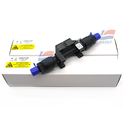 YJJ AWM5101VN Analog Gas Mass Flow Sensor Nitrogen N2 6,35 mm Port Ukuran Unit Berat 60 g