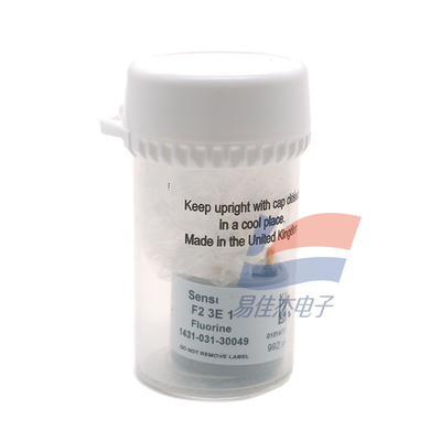 F2 3E 1 Sensor Gas Fluorida Elektrochemical Tiga-elektron 0 ~ 1ppm Keandalan Tinggi Resolusi Tinggi Untuk Industri Kimia Industri Petrochemical Umum Industri