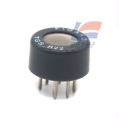 Sensor Gas TGS822 Uap Pelarut Organik (Alkohol) Sensor Sensitivitas Tinggi Untuk Etanol Dan Pelarut Organik Lainnya Untuk Detektor Alkohol Pabrik Pembersih Kering Industri Semikonduktor