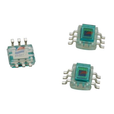 Plastik Encapsulated Color Sensor S9706 Pengukuran Simultan RGB Tri-color -20 sampai 85 derajat Celcius