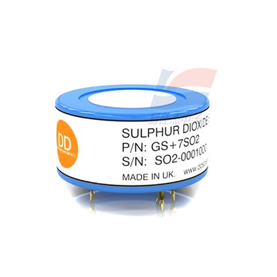 GS+7SO2 Sensor Sulfur Dioxide SO2 370 ± 70 NA / Ppm Output Signal 30 detik Waktu Tanggapan
