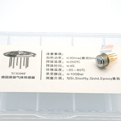 Sensor Konduktivitas Panas TCS208F dengan kisaran suhu sekitar -20 sampai 85C dan Daya Pemanasan 30mV