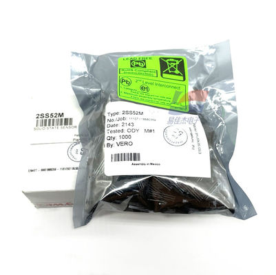 Sensor Magnetoresistif Hall YJJ 2SS52M Semua Kutub Mencapai Deteksi Jarak Jauh dengan Arus Catu Daya 20mA dan Output