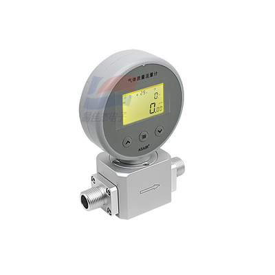 AMS2106 Gas Mass Flow Meter Sensitivitas Tinggi Digital Display