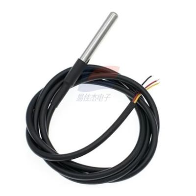 Probe Sensor Suhu Digital YJJ DS18B20 Untuk Deteksi Suhu Air Dengan Rumah Tahan Air Stainless Steel
