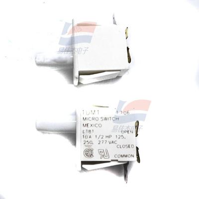 YJJ 1DM1 Microswitch Basic/Fast-Acting Switch 10A 277VAC Piston Single-Pole Double-Throw