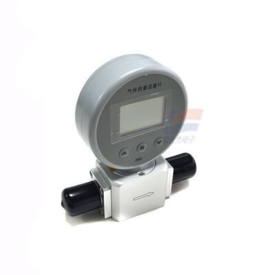AMS2106R00 Digital Display Gas Mass Flow Meter Prinsip Termal Beberapa Gas