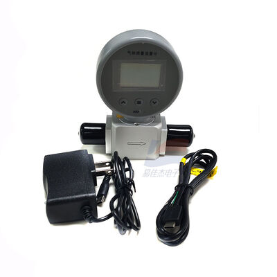 AMS2106R00 Digital Display Gas Mass Flow Meter Prinsip Termal Beberapa Gas