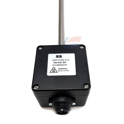 Sensor O2 Zirkonia OXY-FLEX-1-H Penganalisis Oksigen OXY-Flex untuk Optimalisasi Pembakaran Boiler Pemeriksaan Kemurnian Gas Las