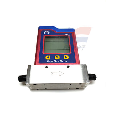 MF5006-N2M-E-0.5-50-15-AB-D-A MEMS Flowmeter Massa Gas Dengan LCD