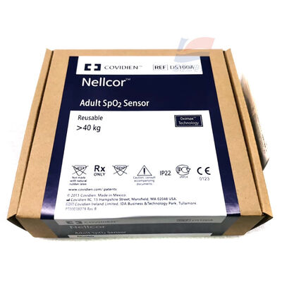 DS100A Sensor SpO2 ujung jari dapat digunakan kembali untuk orang dewasa 9-pin DB9