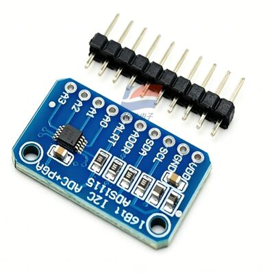 YJJ ADS1115 16-Bit High-Precision Analog-to-Digital Converter ADC Development Board Modul 4 Saluran