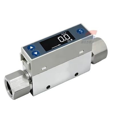 Sensor Aliran Massa Gas MEMS Termal YJJ TC5200-01-L010-A-C6-P3 0-10sccm G1/8 untuk Laboratorium