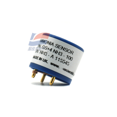 GS+4NH3-100 Sensor gas resolusi 1ppm dengan beban maksimum 200ppm 40-detik Waktu Tanggapan T90