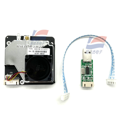 YJJ SDS198 TSP/PM100 Sensor debu Ukuran kecil Kinerja besar dengan tegangan nominal 5V dan arus nominal 90mA±10mA
