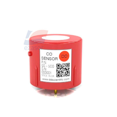GS+5CO 5-seri Sensor Gas Elektrokimia Karbon Monoksida (CO) Tiga Elektrod untuk Pemantauan Lingkungan Atmosfer